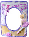 Ballerina Plaster Picture Frame