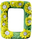 Sunflowers Plaster Picture Frame