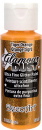 Glamour Dust Glitter Paint Tiger Orange  DecoArt