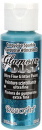Glamour Dust Glitter Paint Turquoise Sparkle  DecoArt