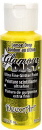 Glamour Dust Glitter Paint Lemon Drop  DecoArt