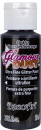Glamour Dust Glitter Paint Black Ice  DecoArt