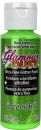 Glamour Dust Glitter Paint Neon Green  DecoArt