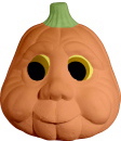 Pumpkin Dad Plaster Statue