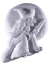  Moonlight Witch Plaster Plaque