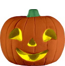 Jack O Lantern Plaster Statue
