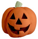 Jack O Lantern Small Plaster Statue