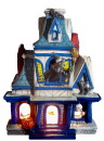 Haunted House Large Plaster Lightup Statue