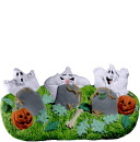 Silly Ghost Bowl Plaster Statue