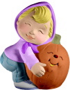 Pattys Pumpkin Plaster Statue