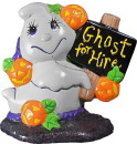 Ghost for Hire Plaster Statue