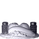 Fruit Plaster Salt and Pepper Holder