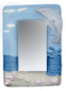 Dolphin Plaster Mirror