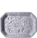 Oriental Tray Plaster Plaque Small