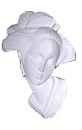 Geisha Girl Plaster Plaque