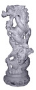 Dragon Plaster Statue