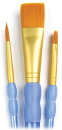 GOLDEN TAKLON 3 PCVARIETY BRUSH SET - Royal Langnickel
