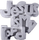 Jesus is My Lord Plaster Plaque