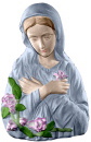 Madonna Small Plaster Statue