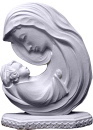 Mother and Child Plaster Plaque