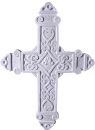 Celtic Cross Plaster Plaque