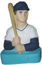 Baseball Player Bust Statue