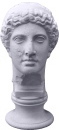 Apollo Bust Plaster Statue