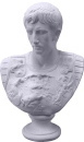 Caesar Bust Plaster Statue