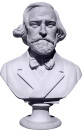 Verdi Bust Plaster Statue