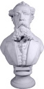 Dickens Bust Plaster Statue