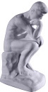 Thinker Plaster Statue Small