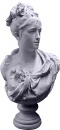 Roman Lady Bust Plaster Statue XL