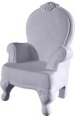 Victorian Chair Plaster Statue