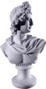 Apollo Miniature Bust Plaster Statue