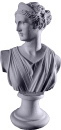 Diana Miniature Bust Plaster Statue