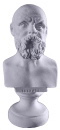 Socrates Miniature Bust Plaster Statue