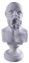 Socrates Miniature Bust Plaster Statue