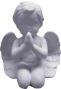 Cherub Praying Statue