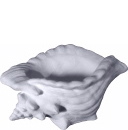 Conch Shell Small  Plaster Vase