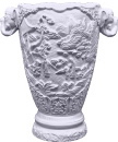 Oriental Elephant Handle  Plaster Vase