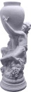 Roman Girl Seated Plaster Vase