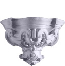 Ornate Plaster Wall Vase