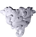 Waves Plaster Wall Vase