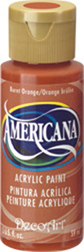 Americana Acrylics Burnt Orange DecoArt