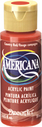 Americana Acrylics Country Red DecoArt