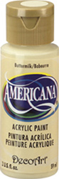 Americana Acrylics Buttermilk  DecoArt