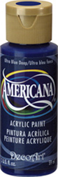 Americana Acrylics Ultra Blue Deep DecoArt