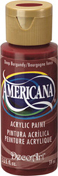 Americana Acrylics Deep Burgundy DecoArt