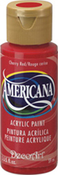 Americana Acrylics Cherry Red DecoArt