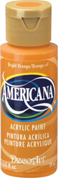 Americana Acrylics Bright Orange DecoArt